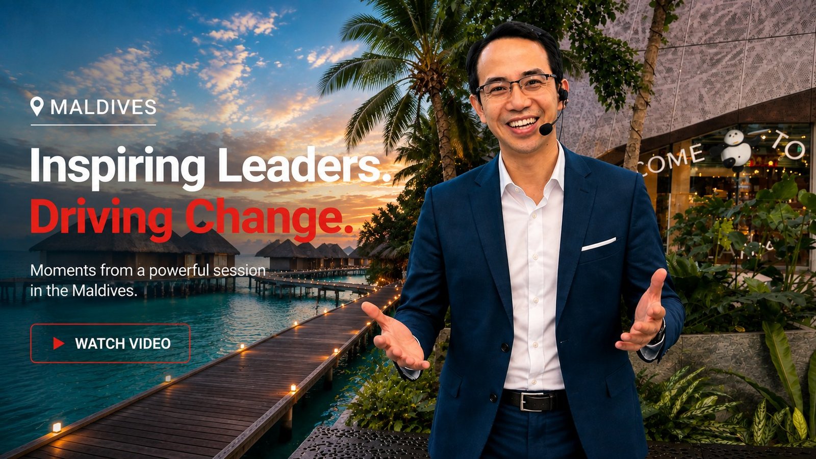 Inspiring Leaders. Driving Change. Moments from a powerful session in the Maldives